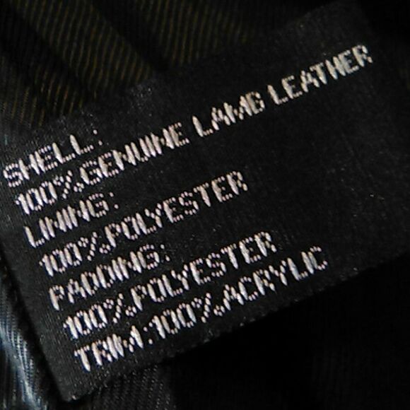 Robert Phillipe Lambskin Black Leather Jacket - Picture 9 of 14